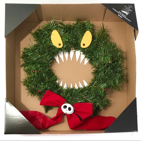 Wreath The Nightmare Before Christmas Monster - Picture 3 of 9